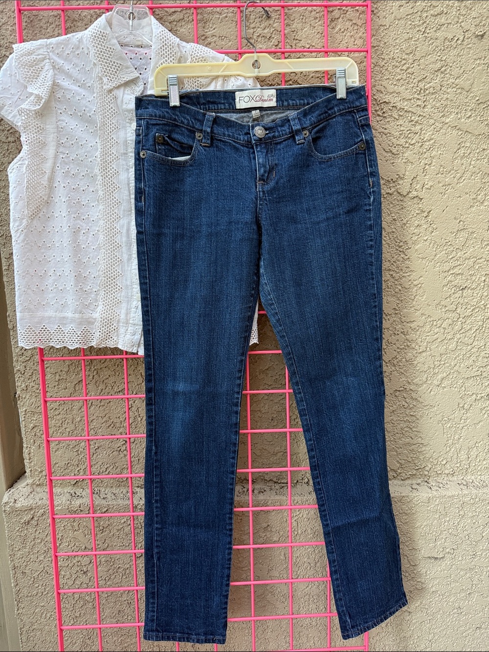 Dark blue Fox Denim jeans
